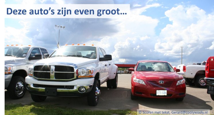 Bij de foto: 2006, British Colombia. Toyota of RAM?