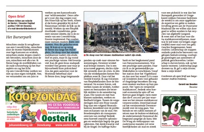 De Stentor 22 juni 2013