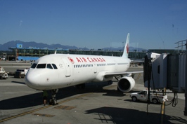 Air Canada op de luchthaven van Toronto