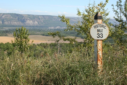 Historische mijlpaal, Alaska Highway (Canada)